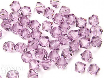 SWAROVSKI koraliki 5328 MM 4,0 LIGHT AMETHYST