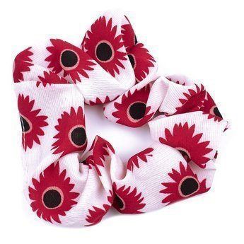 GUMKA DO WŁOSÓW kwiaty SCRUNCHIES frotka