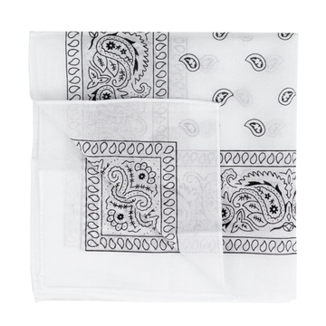 BANDAMKA BANDANA Alessio CHUSTKA CHUSTA biała