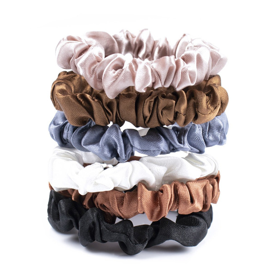 ZESTAW SCRUNCHIES gumki do włosów 6 sztuk FROTKI