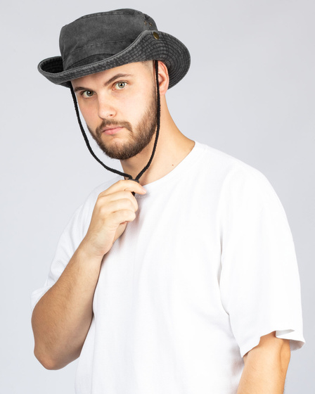 KAPELUSZ letni MĘSKI WĘDKARSKI Na Ryby bucket SAFARI