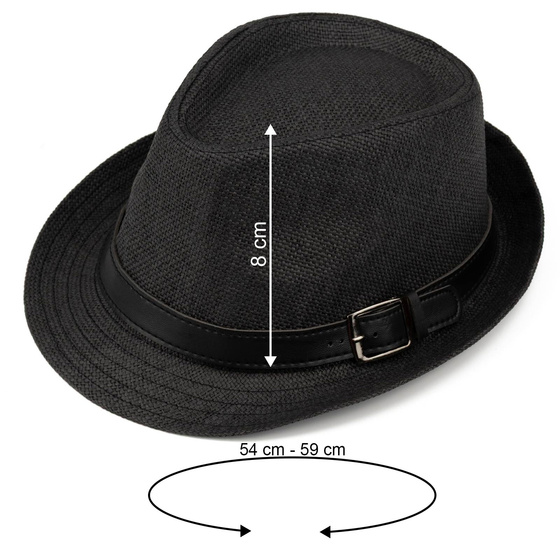 KAPELUSZ Alessio MĘSKI damski PLECIONY lato HAWANA letni PANAMA