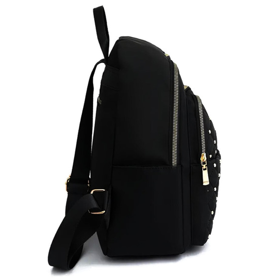 Alessio PLECAK damski POJEMNY miejski szkolny PIKOWANY torba QUILTED