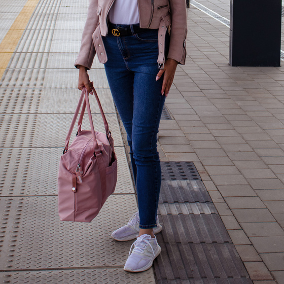 TORBA turystyczna SPORTOWA duża pojemna podróżna SHOPPER