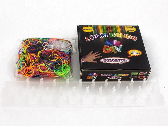 ZESTAW LOOM BAND - CE - PRZEBADANE W POLSCE ! -50%