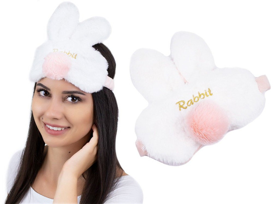 OPASKA maska DO SPANIA na oczy do samolotu KRÓLIK