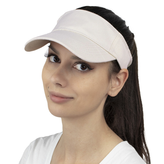 Daszek przeciwsłoneczny na głowę SPORTOWY NA LATO