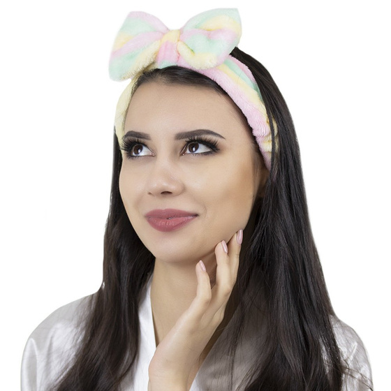 OPASKA do włosów KOSMETYCZNA do makijażu KOLOROWA