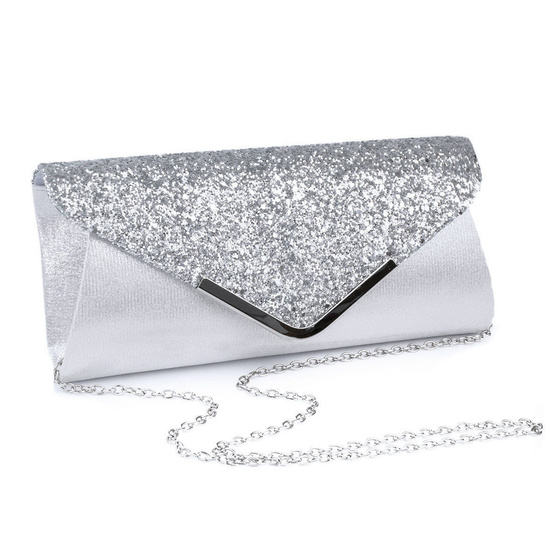 TOREBKA wizytowa błyszcząca KOPERTÓWKA wieczorowa ELEGANCKA mała