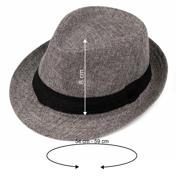 KAPELUSZ Alessio MĘSKI damski PLECIONY lato HAWANA letni PANAMA