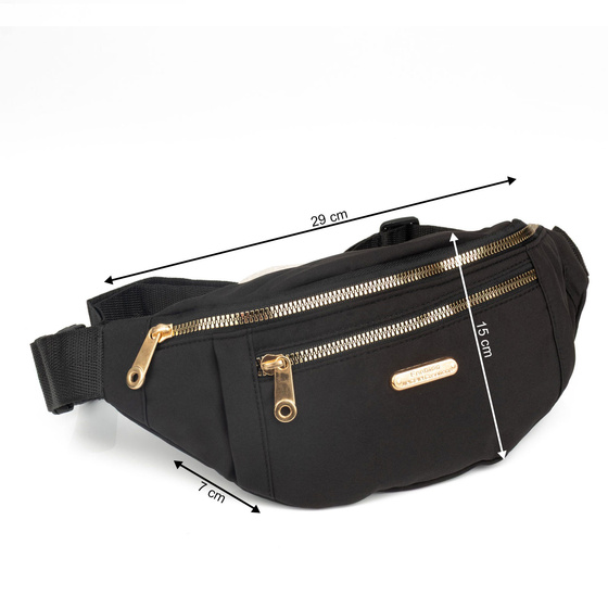 Alessio NERKA SASZETKA TOREBKA damska na PAS lub NA RAMIĘ CROSSBODY