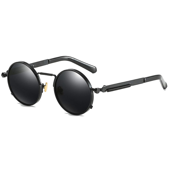 OKULARY przeciwsłoneczne RETRO lenonki OKRĄGŁE POLARYZACJA damskie męskie