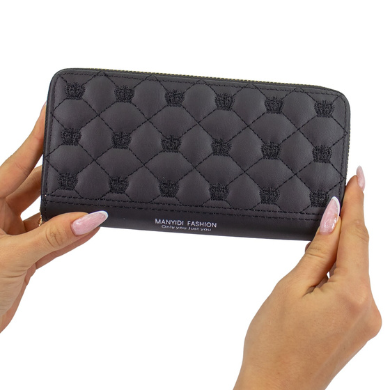 PORTFEL DAMSKI Alessio duży podwójny PORTMONETKA