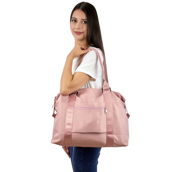 TORBA turystyczna SPORTOWA duża pojemna podróżna SHOPPER