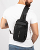 Alessio TORBA PLECAK Na Ramię Antykradzieżowy Saszetka Męska WODOODPORNA