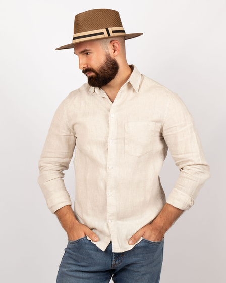 KAPELUSZ Alessio DAMSKI MĘSKI PLECIONY lato HAWANA letni PANAMA