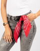 BANDAMKA BANDANA Alessio CHUSTKA CHUSTA czerwona