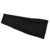 CZARNA OPASKA DO WŁOSÓW GŁOWĘ USZY SZEROKA GŁADKA