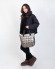 Alessio TOREBKA Damska PIKOWANA TORBA KLASYCZNA Shopper QUILTED