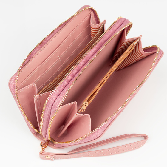 PORTFEL DAMSKI Alessio duży podwójny PORTMONETKA