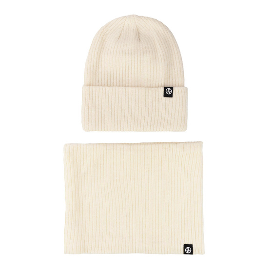 Alessio KOMPLET CZAPKA + KOMIN + RĘKAWICZKI DOTYKOWE ciepły POLAR ZIMOWY