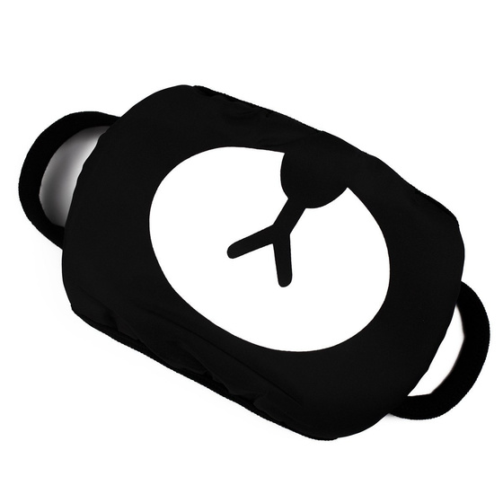 MASKA maseczka CZARNA wielorazowa MIŚ piesek