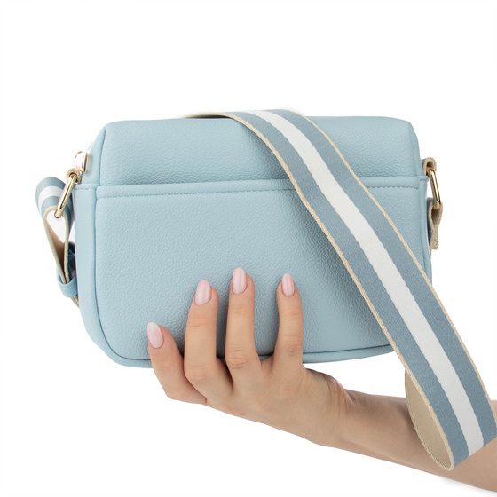 Alessio TOREBKA Damska CROSSBODY LISTONOSZKA KOPERTÓWKA na ramię PASEK