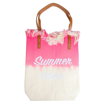 TOREBKA DAMSKA na ramię TORBA duża BOHO shopper pojemna PLAŻOWA