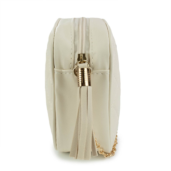 Alessio TOREBKA Damska PIKOWANA na ramię łańcuszek QUILTED CROSSBODY