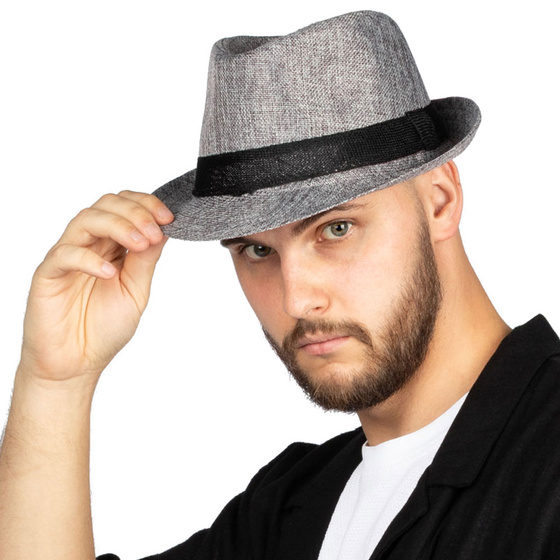 KAPELUSZ damski męski SŁOMKOWY letni PANAMA HAWANA