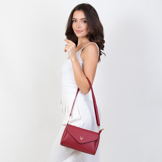 Alessio TOREBKA Damska CROSSBODY KOPERTÓWKA LISTONOSZKA na ramię PASEK