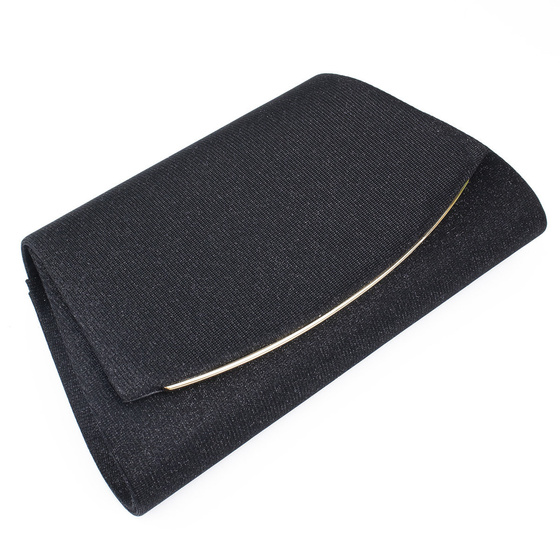 Torebka WIZYTOWA mała KOPERTÓWKA WIECZOROWA ŁAŃCUSZEK błyszcząca elegancka