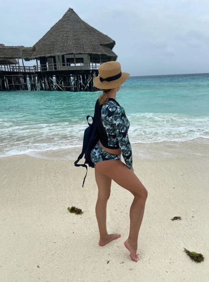 KAPELUSZ pleciony damski KANOTIER (boater) małe rondo LATO KOKARDA