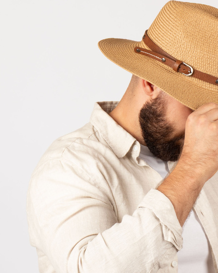 KAPELUSZ Alessio DAMSKI MĘSKI PLECIONY lato HAWANA letni PANAMA rozmiar 59