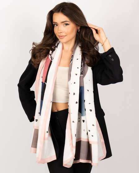 CHUSTA Damska SZAL SZALIK Alessio na SZYJĘ na GŁOWĘ chustka LEKKA ZWIEWNA