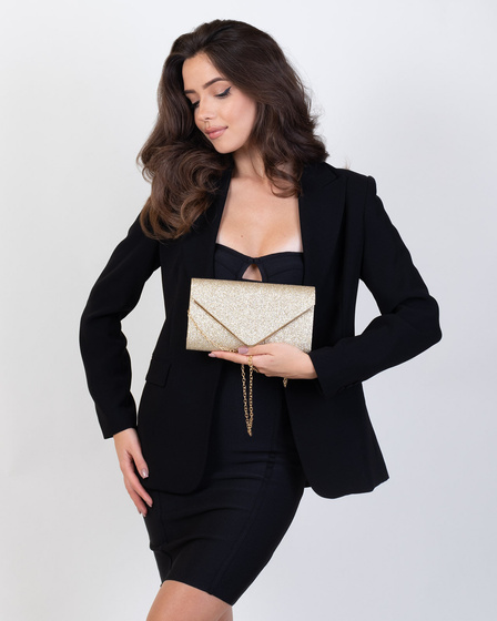 TOREBKA WIECZOROWA damska KOPERTÓWKA WIZYTOWA elegancka BROKAT