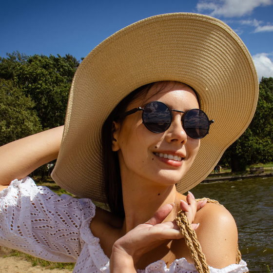 OKULARY przeciwsłoneczne RETRO lenonki OKRĄGŁE POLARYZACJA damskie męskie