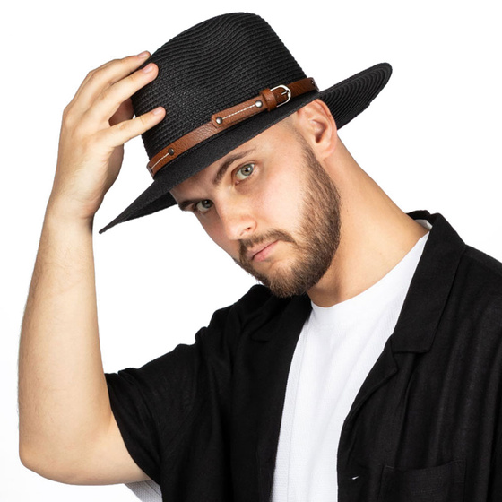 KAPELUSZ Alessio DAMSKI MĘSKI PLECIONY lato HAWANA letni PANAMA rozmiar 59