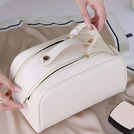 KOSMETYCZKA PODRÓŻNA duża DAMSKA KUFEREK na kosmetyki ORGANIZER