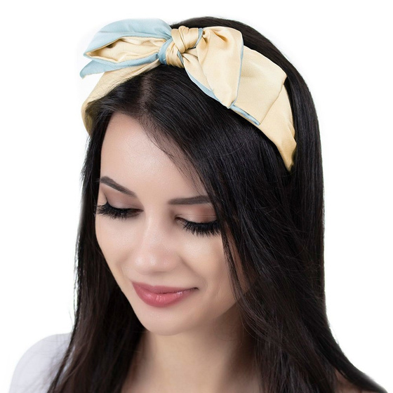 OPASKA do włosów KOKARDA beż mięta