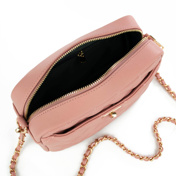 Alessio TOREBKA Damska PIKOWANA CROSSBODY na ramię łańcuszek QUILTED