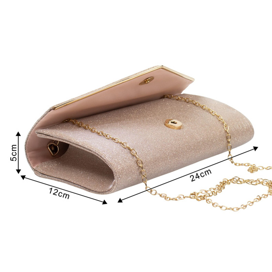 TOREBKA elegancka damska KOPERTÓWKA wizytowa wieczorowa mała ŚLUB