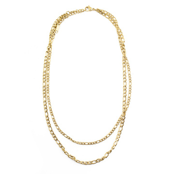 Naszyjnik delikatny STAL SZLACHETNA POZŁACANA