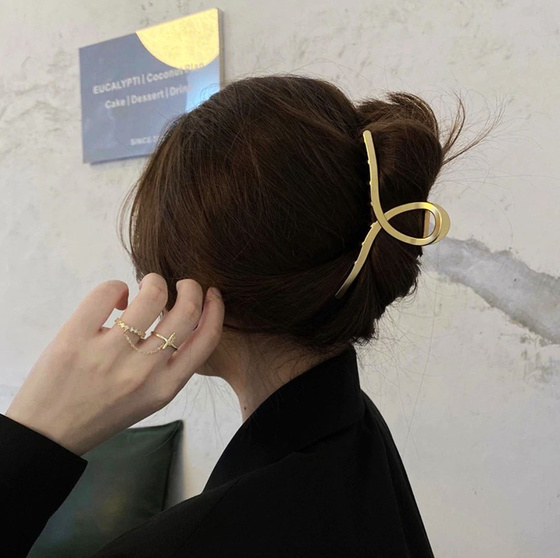 Spinka KLAMRA do włosów długa klamerka szczęka