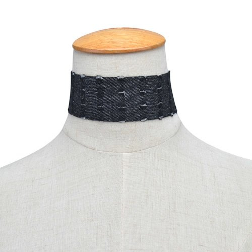 Choker "potargany" czarny