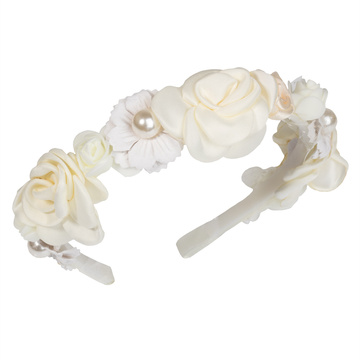 OPASKA DO WŁOSÓW damska ŚLUB kwiaty PANIEŃSKI