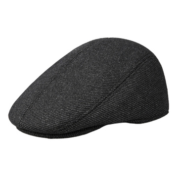 KASZKIET Męski Alessio Stylowy Elegancki FLAT CAP Jesień Zima Czapka RETRO