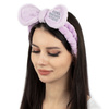 OPASKA do włosów KOSMETYCZNA uszka LILIOWA