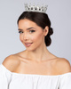 KORONA ŚLUB ozdoba do włosów diadem ŚLUBNY KRYSZTAŁY