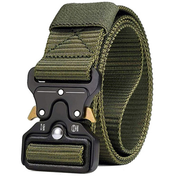 PASEK pas PARCIANY TAKTYCZNY QR mocny MĘSKI do SPODNI SURVIVAL